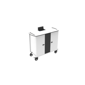 Wibrain Trolley H32+, Houten Trolley/Kast voor 32 apparaten