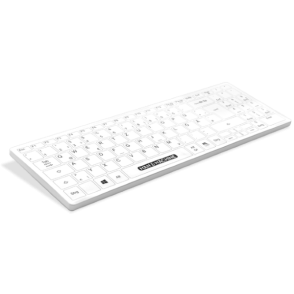 Its Cool Flat Wireless Keyboard US Layout (white)