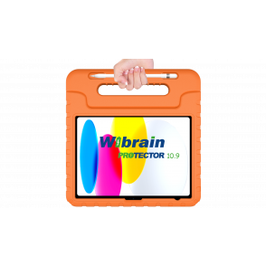 Wibrain iPad 10.9/11.0 Protector hoes, Oranje, 10e/11e gen.